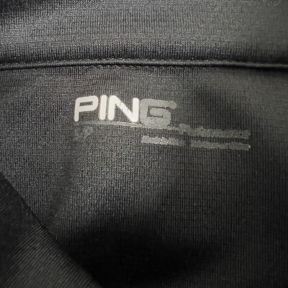 Ping Sweatshirt Womens Small Black 1/4 Zip Pocket Performance‎ Baylor University - Picture 5 of 16